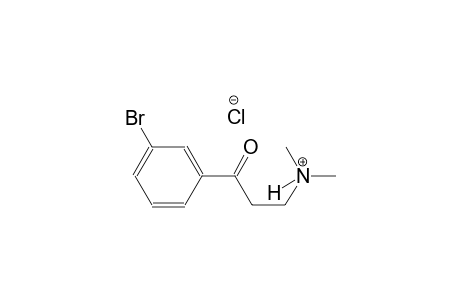 benzenepropanaminium, 3-bromo-N,N-dimethyl-gamma-oxo-, chloride
