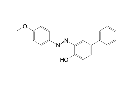 3-((4-methoxyphenyl)diazenyl)biphenyl-4-ol