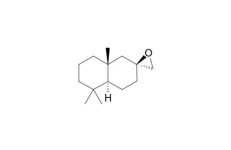 (4aRS)-3,4,4a,5,6,7,8,8a-Octahydro-5,5,8a-trimethyl-spiro[naphthalene-2(1H)-2'-oxirane]