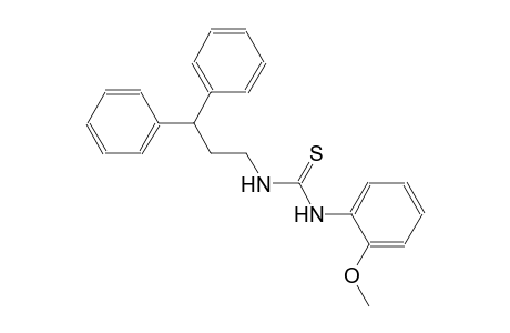 N-(3,3-diphenylpropyl)-N'-(2-methoxyphenyl)thiourea