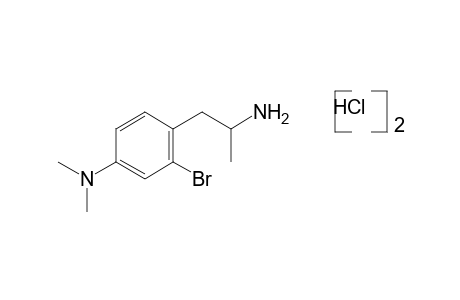 2-Bromo-4-(dimethylamino)-A-methylphenethylamine, dihydrochloride