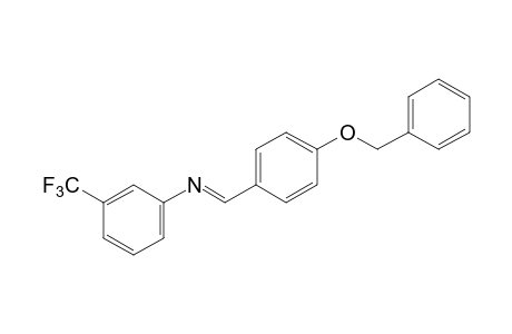 N-[p-(benzyloxy)benzylidene]-alpha,alpha,alpha-trifluoro-m-toluidine