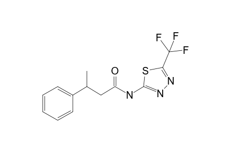 3-Phenyl-N-(5-trifluoromethyl-[1,3,4]thiadiazol-2-yl) butyramide