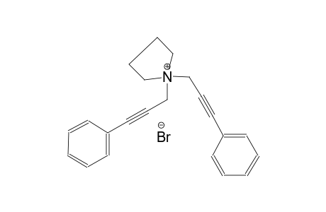 1,1-bis(3-phenyl-2-propynyl)pyrrolidinium bromide