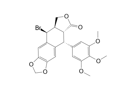 (5S,5aR,8aR,9R)-5-bromo-9-(3,4,5-trimethoxyphenyl)-5a,6,8a,9-tetrahydro-5H-isobenzofurano[5,6-f][1,3]benzodioxol-8-one