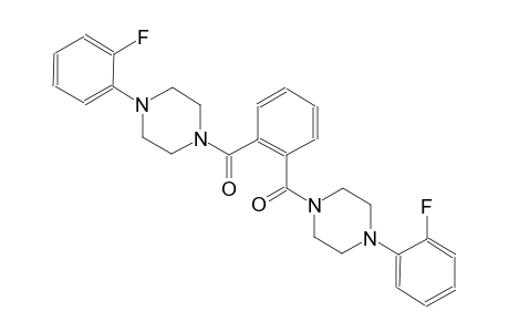 1-(2-fluorophenyl)-4-(2-{[4-(2-fluorophenyl)-1-piperazinyl]carbonyl}benzoyl)piperazine