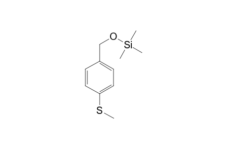4-Methylthio-benzylalcohol TMS