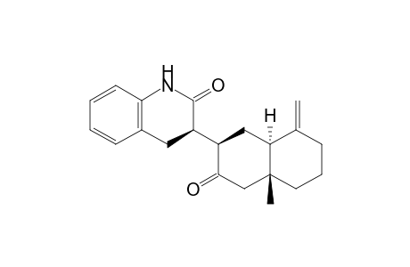 (R)-3-[(2R,4aR,8aS)-4a-Methyl-8-methylene-3-oxodecahydronaphthalen-2-yl]-3,4-dihydroquinolin-2(1H)-one