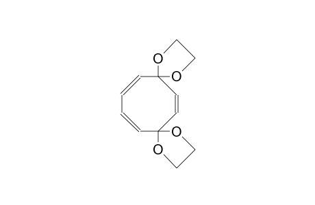 Cycloocta-2,5,7-triene-1,4-dione bis(ethylene acetal)
