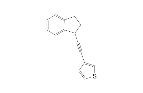3-[(2',3'-Dihydro-1H-inden-1'-yl)ethynyl]-thiophene