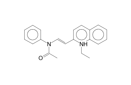N-[2-(1-ETHYL-2-QUINOLINYL)VINYL]-N-PHENYLACETAMIDE