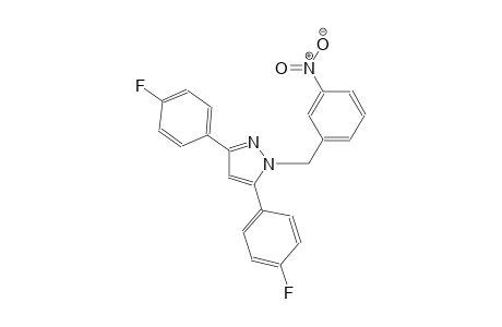 3,5-bis(4-fluorophenyl)-1-(3-nitrobenzyl)-1H-pyrazole