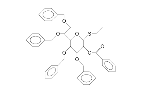 Ethyl 2-O-benzoyl-3,4,6,7-tetra-O-benzyl-1-thio-L-glycero-D-manno-heptopyranoside