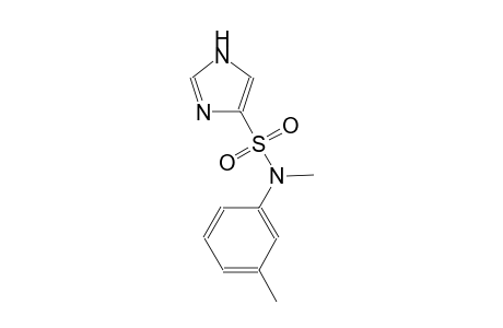 N-methyl-N-(3-methylphenyl)-1H-imidazole-4-sulfonamide