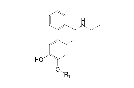 N-Ethyl-1,2-diphenylethylamine-M (di-HO-aryl-glucuronide) MS2