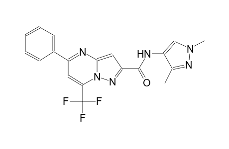 N-(1,3-dimethyl-1H-pyrazol-4-yl)-5-phenyl-7-(trifluoromethyl)pyrazolo[1,5-a]pyrimidine-2-carboxamide
