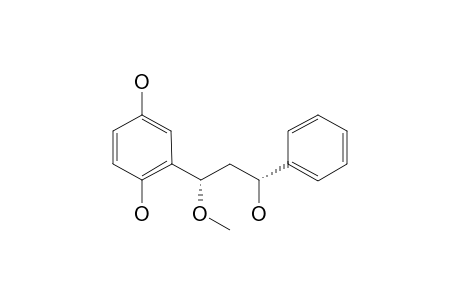 1,3-CIS-1-METHOXY-1-(2,5-DIHYDROXYPHENYL)-4-HYDROXY-3-PHENYLPROPANE