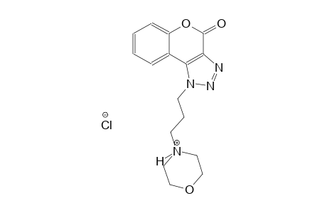 morpholinium, 4-[3-(4-oxo[1]benzopyrano[3,4-d][1,2,3]triazol-1(4H)-yl)propyl]-, chloride