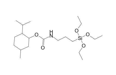 2-Isopropyl-5-methylcyclohexyl 3-(triethoxysilyl)propylcarbamate