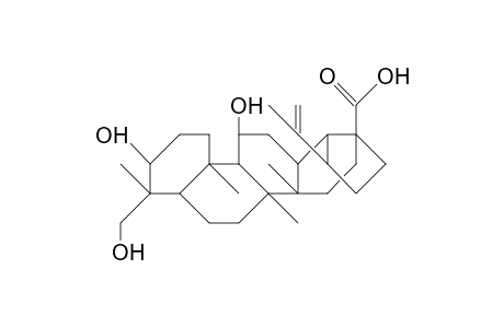 3.alpha.,11.alpha.,32-Trihydroxy-lup-20(29)-en-28-oic-acid