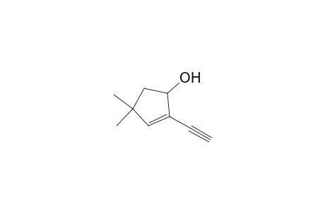 2-ethynyl-4,4-dimethyl-1-cyclopent-2-enol
