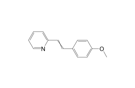 2-(2-(4-Methoxyphenyl)-trans-vinyl)pyridine