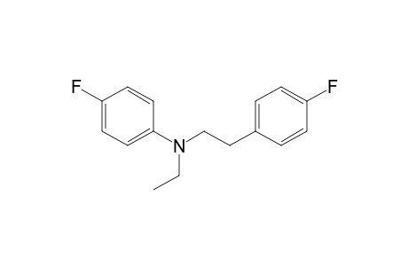 N-Ethyl-4-fluoro-N-[2-(4-fluorophenyl)ethyl]aniline
