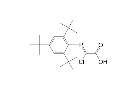 (Z)-2-Chloro-2-[ 2',4',6'-tri(t-butyl)phenyl ]phosphanylidene acetic acid