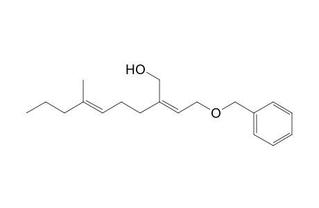1-O-Benzyl-3-(hydroxymethyl)-7-methyldeca-2,6-dien-1-ol