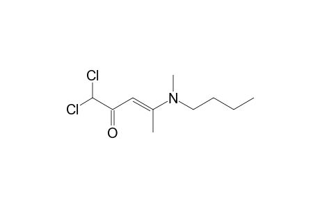 (E)-4-[Butylmethylamino]-1,1-dichloro-3-penten-2-one