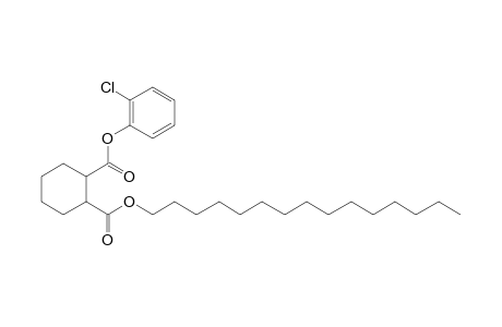 1,2-Cyclohexanedicarboxylic acid, 2-chlorophenyl pentadecyl ester