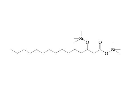 Anteiso-C15 .beta.-hydroxy fatty acid, bis-(trimethylsilyl) derivative