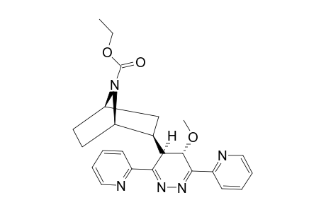 EXO-2-(5-METHOXY-3,6-DIPYRIDIN-2-YL-4,5-DIHYDROPYRIDAZIN-4-YL)-7-AZABICYCLO-[2.2.1]-HEPTANE-7-CARBOXYLIC-ACID-ETHYLESTER