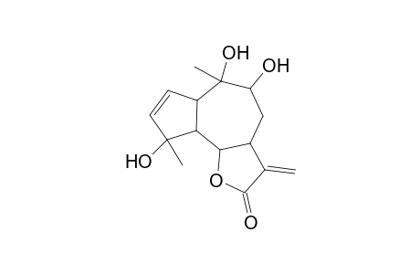 4,9,10-trihydroxy-guaia-2,11(13)-dien-12,6-olide