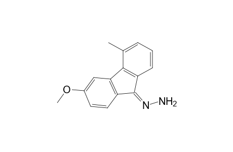 3-Methoxy-5-methyl-9-fluorenone Hydrazone
