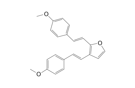 2,3-Bis(4-methoxystyryl)furan