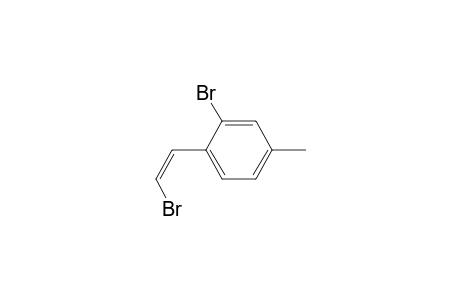 (Z)-2-Bromo-1-(2-bromovinyl)-4-methylbenzene