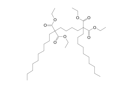 Hexacosane-11,11,16,16-tetracarboxylic acid tetraethylester
