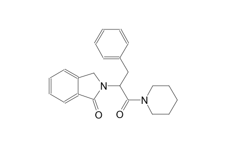 1H-isoindol-1-one, 2,3-dihydro-2-[(1S)-2-oxo-1-(phenylmethyl)-2-(1-piperidinyl)ethyl]-