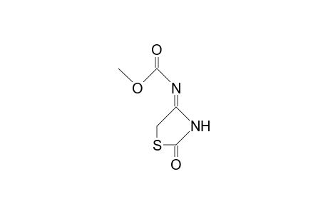 4-(Methoxy-carbonylimino)-2-thiazolidinone