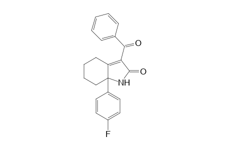 3-Benzoyl-7a-(4-fluorophenyl)-1,4,5,6,7,7a-hexahydro-2H-indol-2-one