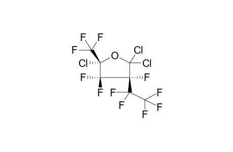 CIS-4-PENTAFLUOROETHYL-2-TRIFLUOROMETHYL-2,5,5-TRICHLOROTRIFLUOROOXOLANE