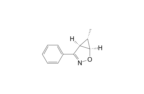 2-Oxa-3-azabicyclo[3.1.0]hex-3-ene, 6-methyl-4-phenyl-, (1.alpha.,5.alpha.,6.alpha.)-
