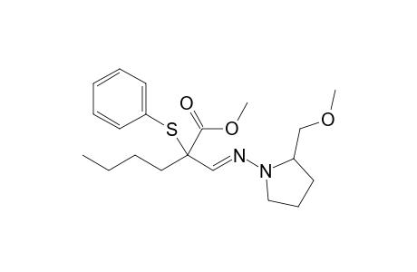 (-)-1-[ [(2'-Methoxycarbonyl)-2'-(phenylthio)hexylidene]amino}-2-(methoxymethyl)pyrrolidine