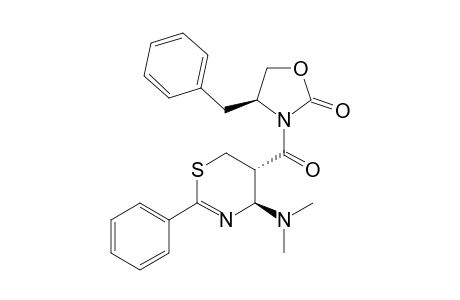 (4S)-3-[[(4S,5S)-4-(dimethylamino)-2-phenyl-5,6-dihydro-4H-1,3-thiazin-5-yl]-oxomethyl]-4-(phenylmethyl)-2-oxazolidinone