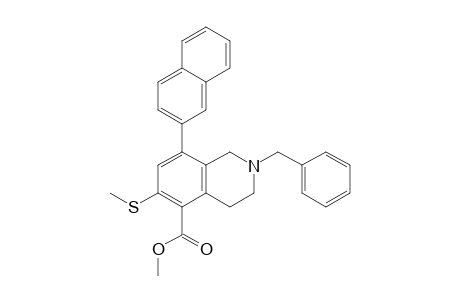 2-benzyl-6-(methylthio)-8-(2-naphthyl)-3,4-dihydro-1H-isoquinoline-5-carboxylic acid methyl ester