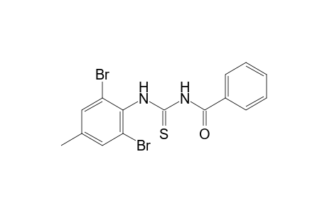 1-benzoyl-3-(2,6-dibromo-p-tolyl)-2-thiourea