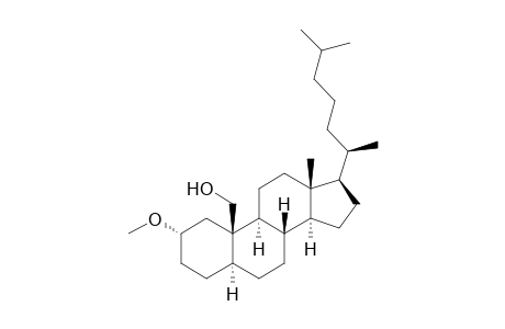 5.alpha.-Cholestan-19-ol, 2.alpha.-methoxy-