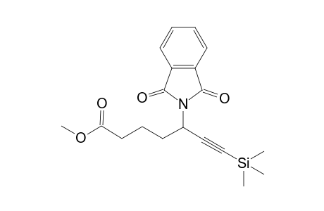 Methyl 5-(1',3'-dioxo-1',3'-dihydro-2H-isoindol-2'-yl)-7-(trimethylsilyl)hept-6-ynoate