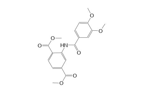dimethyl 2-[(3,4-dimethoxybenzoyl)amino]terephthalate